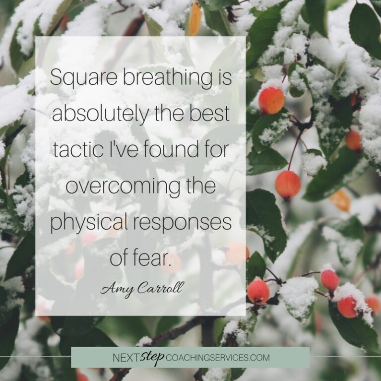 Overcoming the Fear Factor in Speaking– Square Breathing